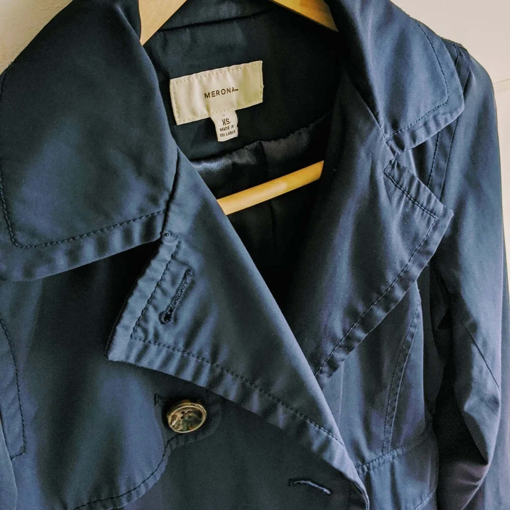 Fall Navy Blue Jacket - Picture 6 of 7